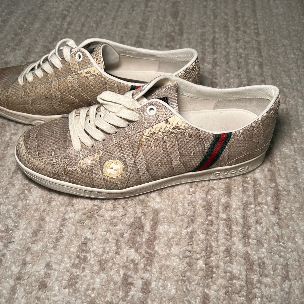 Gucci python sneakers - Picture 2 of 8